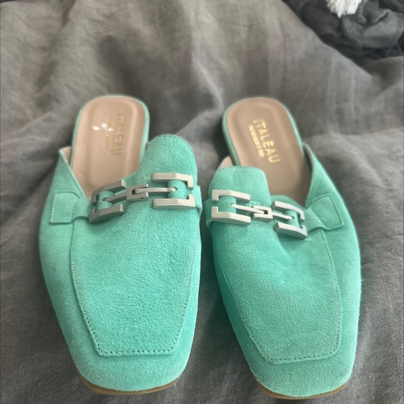 NWOT Italeau Lisa Flexlite Mules - Picture 2 of 4